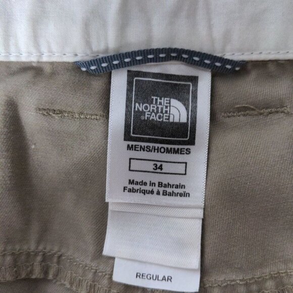 The North Face Hiking Outdoor Pants Men's Size 34 Beige - Picture 5 of 10